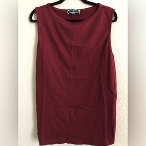 Karen Scott! Maroon Tank Top Sz XXL